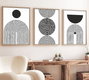 Wallity Huhu163 Cuadro Decorativo enmarcado en MDF (3 Piezas) 50 x 70 cm
